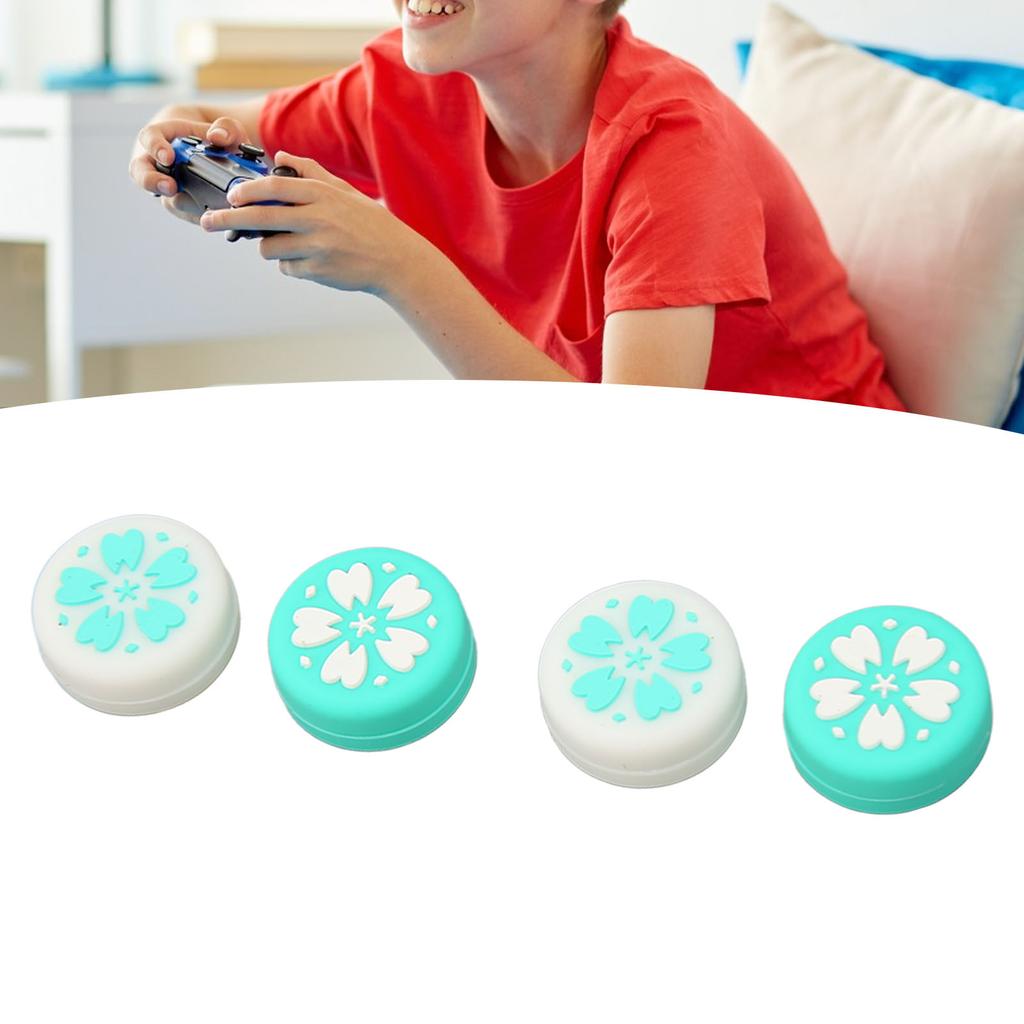 4Pcs Thumb Grip   for   Soft Silicone Prevent Slip Replacement Joystick   Thumb Stick   for   Lite