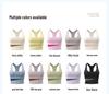 High-Waisted Color-Block Yoga Set: Tummy Control, Shockproof Sportswear for Women