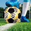 THE ROOKIE Indendørs Fodbold Farverig Maskinsyet PVC Størrelse 5 Holdtræning Konkurrenceklar Holdbar Høj-Bounce Cool Sportsgave