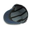 Women's Denim Beret British Vintage Forward Cap Men's Peaked Cap