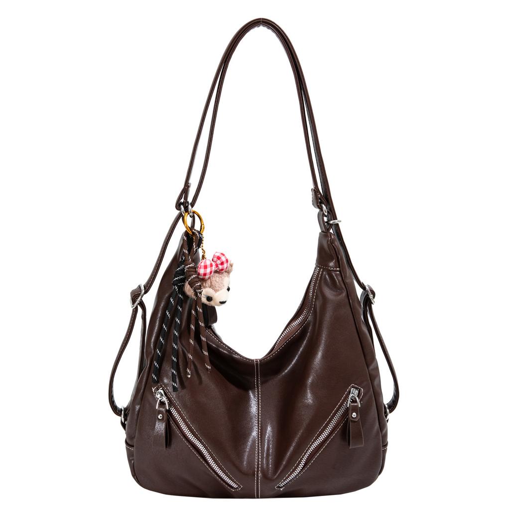 Large Capacity Tote Bag Women's New Fashion Casual Backpack Shoulder Bag