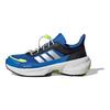 Adidas Versatile Comfortable Non-Slip Wear-Resistant Low-Top Casual Shoes Kids Casual Shoes Blue Silver JQ2990