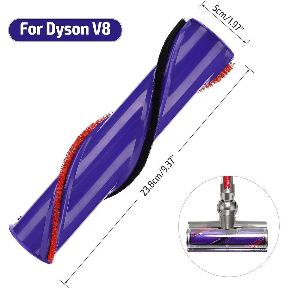 Cordless roller brush for vacuum cleaners 966821-01 fits Dyson V8 vacuums...