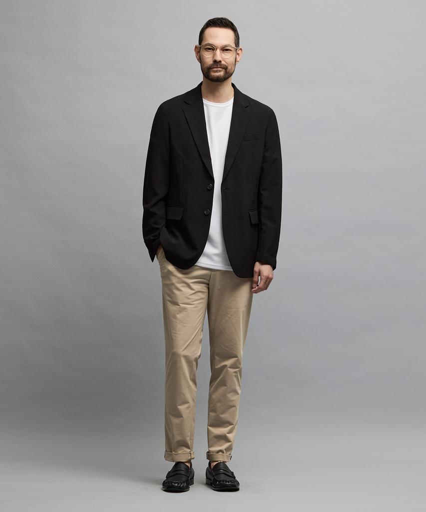 Stco [Summer] Fluid Cool Touch Blazer_Black (Relaxed Fit)_Sejvb11Nsb