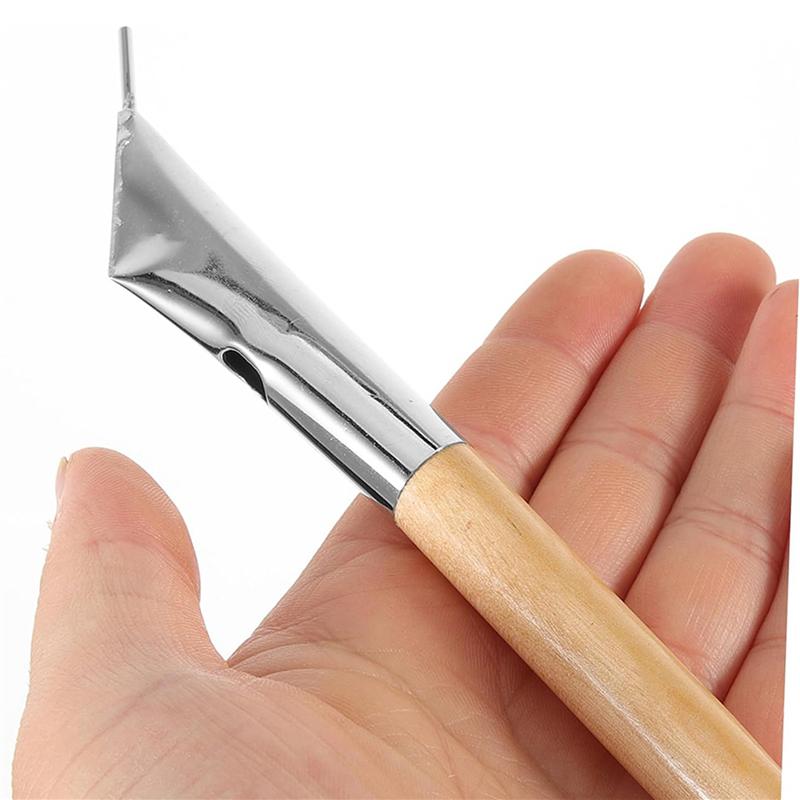 6Pcs Wax Tool Clay Tool Wax Sculpting Tools Batik Tool Clay Wax Pottery Tool Kit Pen Tool Batik Pen Wooden