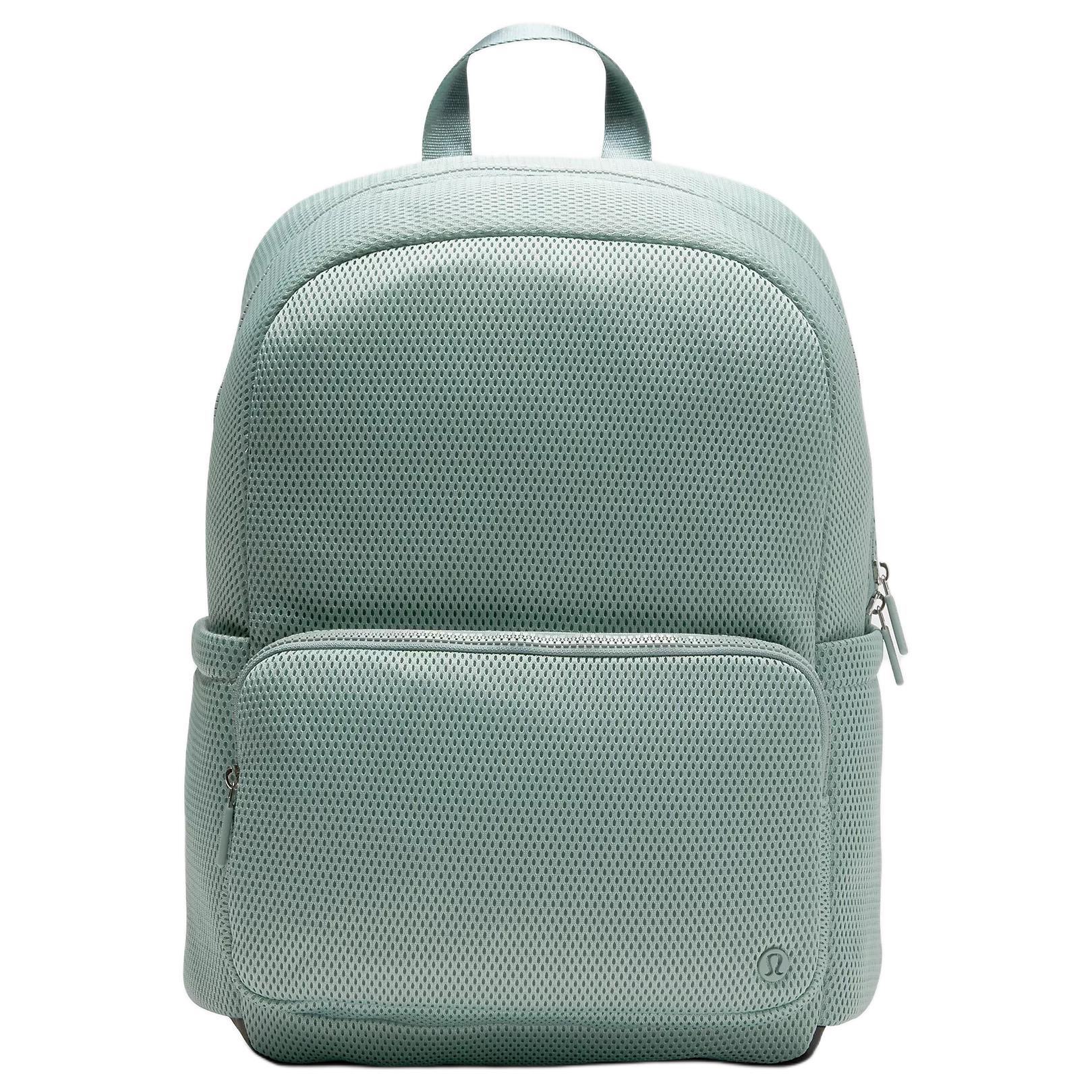 Lululemon Everywhere 22L Logo Recycled Polyester Backpack Unisex Backpack Volcanic-Blue LU9CK0S-026458 Crater Blue