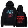 Autumn and Winter Five Nights At Freddy's Cartoon Anime Printing Man's Woman's Hoodies Streetwear Fashionable Parent-adult Clothing Hoodie