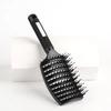 Factory  Curved Vent Brush Curly Bristle Nylon Brush Wet and Dry Detangling Massage Hair Comb