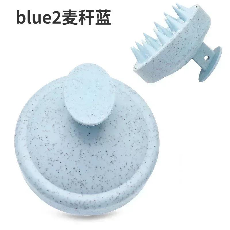 Bathroom Household Portable Cleaning Tools Portable Silicone Shampoo Head Scalp Comb Hair Washing Comb Body Massage Brush