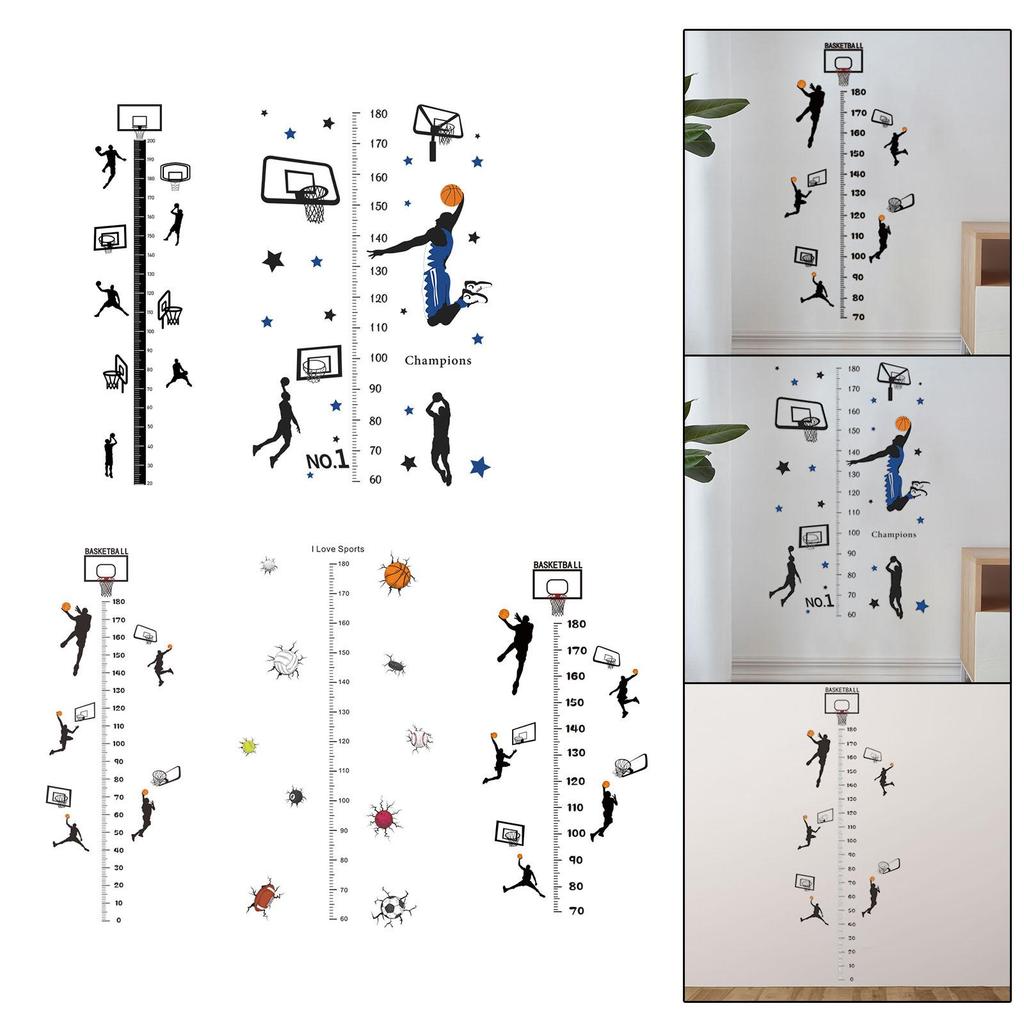 Children's Growth Chart Wall Decal - Interactive Height Tracker