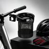 Motorbike Beverage Holder Mesh Cup Pocket with 22 Mm Handlebar Clamp, for Daily Use, Road Travel and Commute Miles