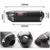 Stainless Steel Motorcycle Exhaust Muffler Pipe Refit Tailpipe for Yoshimura