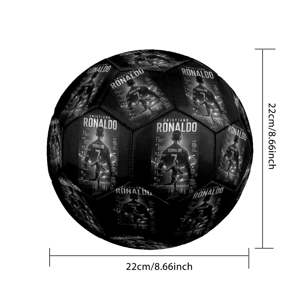 Portugal Legend Cr7 Size 5 Football Machine Sewn Indoor/Outdoor Universal Football Surprise Collection Gift Perfect Gift for Friends & Family