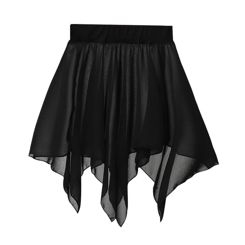 

A-line Women s Mesh Petticoat Anti-glare Inside Take Underskirt For Girl Yoga M чорний