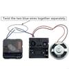 62KD DIY Quartzs Clock Mechanism Set Battery Powered Motor Replacements 12888 Clock Movement for Wall Clocks for Hobbyists