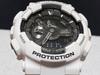 CASIO lights on White G-SHOCK GA-110GW t-54