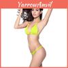Hochwertiger String-Badeanzug Hochtaillierter Badeanzug Wunderschönes Einfarbiges Brasilianisches Bikini-Set für Damen