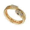 Snake Exaggerated Bracelet Women's Wide Snake Bracelet Trendy Jewelry Retro Versatile