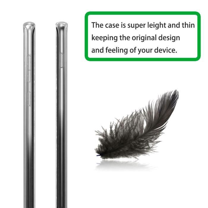 Coque pour samsung galaxy s10 - sdtek - silicone 360 degres protection
