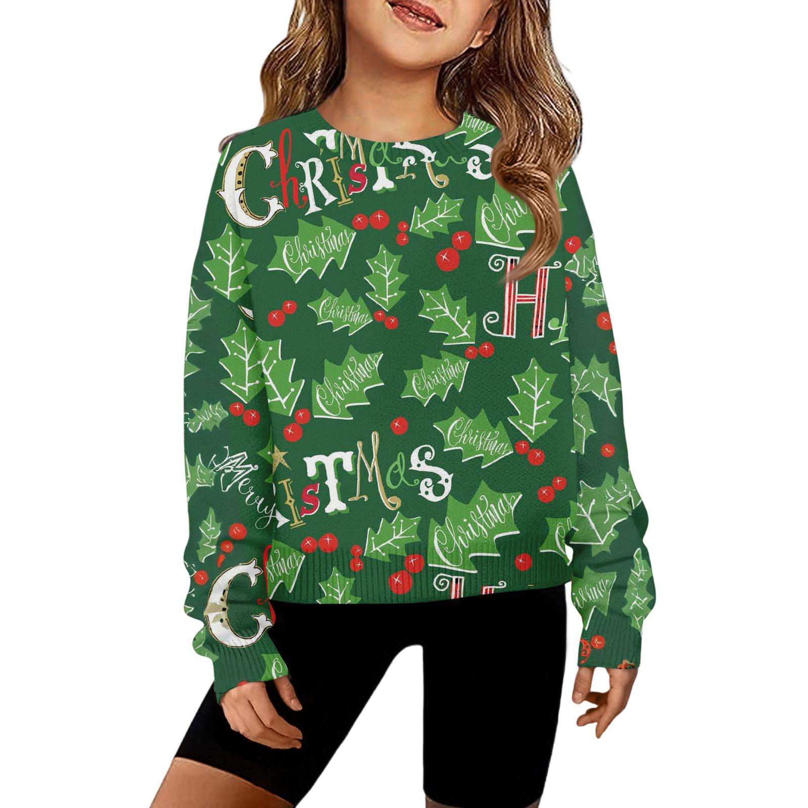 

Худи для девочек с принтом тай-дай - Пуловер с принтом 140