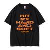 Hit Me Hard and Soft Tour Graphic T Shirt Men Hip Hop Fashion Tshirts Male Cozy Casual Oversized Tshirt Streetwear