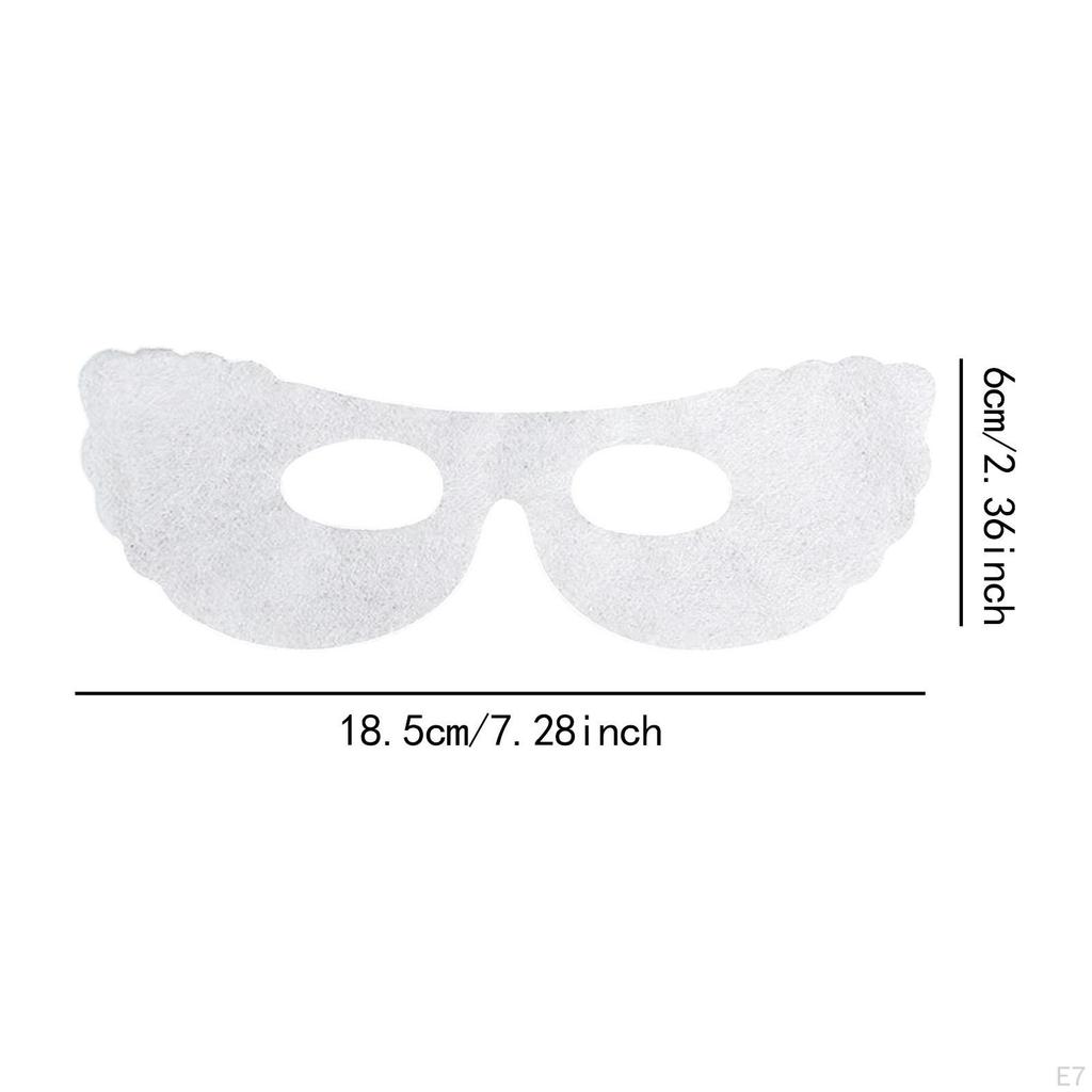 100 Pieces Non Woven Eyes Care Beauty Tools Disposable Lightweight Accessories Breathable DIY