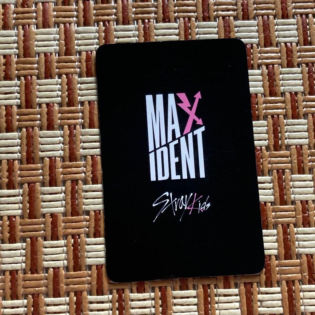 [USED] AIEN Straykids MAXIDENT 2nd Week Straykids Sanok Trading Card