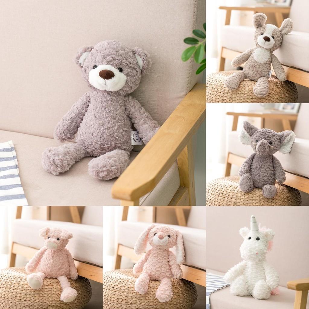Bear Rabbit Dog Pig Elephant Plush Toy Animal Stuffed Doll Decoration Gift Kids