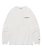 COVERNAT Iceland Line Graphic Long Sleeve White
