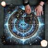 Practical Foldable Tarots Cloth Easy to Clean Velvets Divination Mat Fabric Texture Suitable for Spiritual Practices
