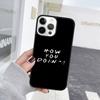 Friends Central Perk Poster Phone Case For iPhone 17 Air 15 16 Cover  11 13 14 Pro Max 12 Plus Max Fundas