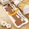 Cartoon Irregular Imitation Cashmere Rug Room Decor Children's Bedroom Bedside Rug Plush Living Room Floor Mat