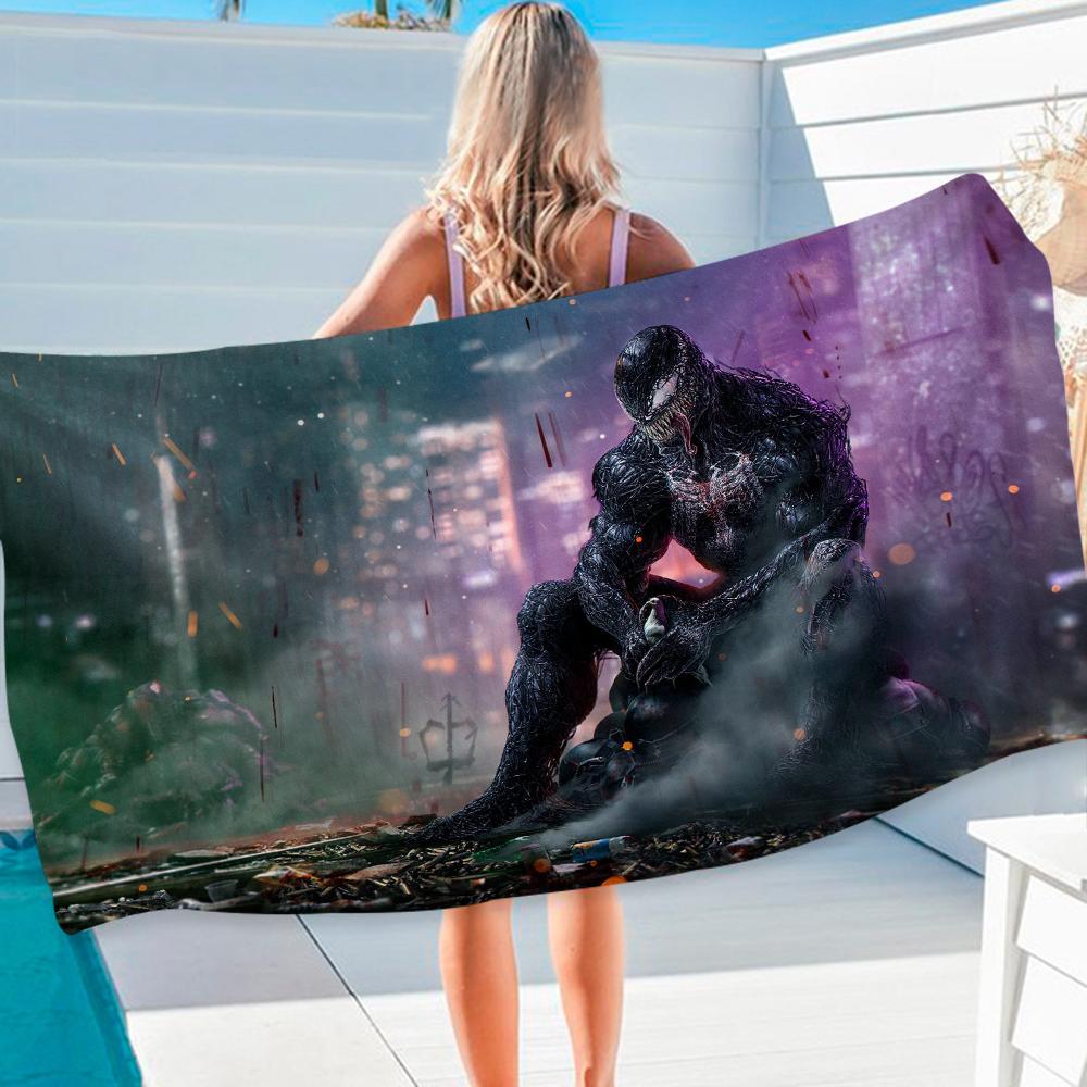 Venom Microfiber Beach Towel Absorbent Quick dry Soft Yoga Swimming Resort Mountain Climbing Towel