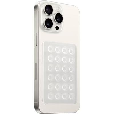 Silikonowy uchwyt na telefon z przyssawką, dwustronny, bez użycia rąk, mocny uchwyt do selfie i filmów