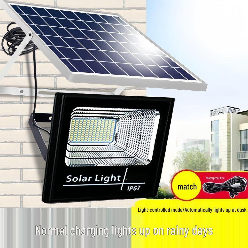 2024 Solar Floodlight: Outdoor Courtyard & Street Lighting, 300W-10000W