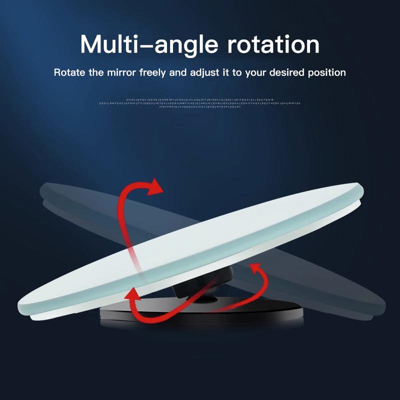 Car Rearview Mirror Reverse Assist 360 ° Field Of View Convex Mirror Valve For KIA K5 K9 Sorento Ceed Sportage Carnival Stinger VG4