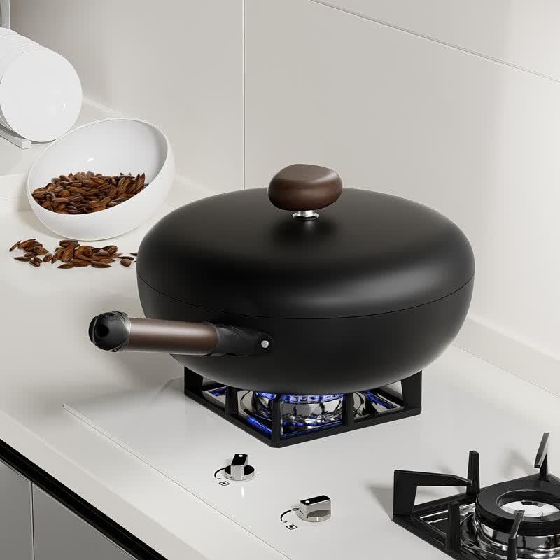 Velosan 32cm Volcanic Rock Non-stick Wok