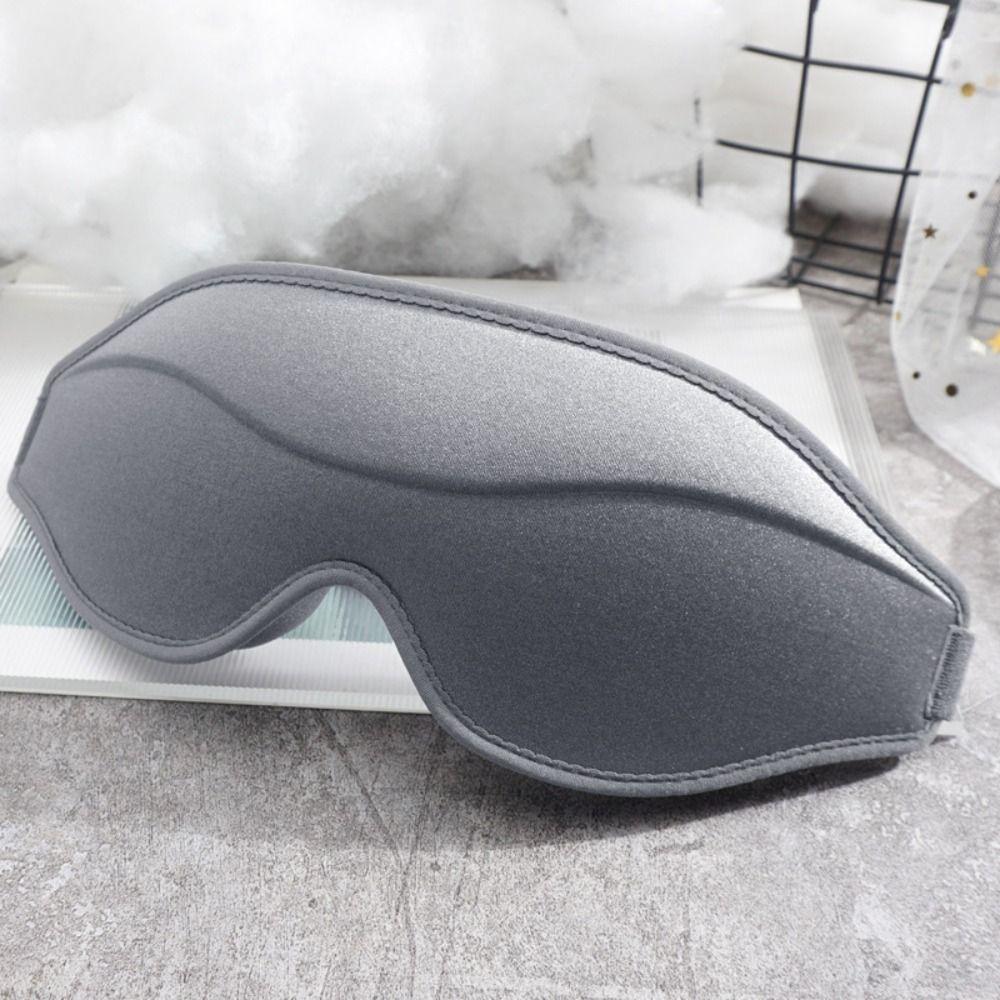 Soft Blackout Eye Shade Zero Eye Pressure Sleeping Blindfold Travel Nap Eyepatch  Side Sleepers