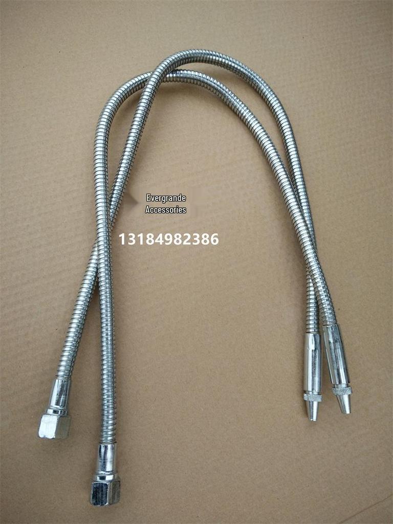 Adjustable Lathe Metal Coolant Tube with Nozzle & Switch, Universal Oil/Water Pipe for Machine Tools.