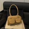 Trendy Women's Commuting Hand-held Small Square Bag, 2026 New Korean Versi Fashiable Versatile Shoulder Bags