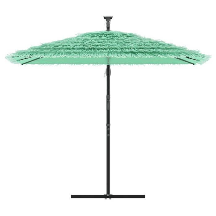 VidaXL Garden Parasol with Green Steel Pole 246x246x230 Cm, Parasol, Outdoor Parasol, Patio Parasol, Umbrella, 4005076