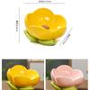 Tulip Flowers Entrance Foyer Ornaments Keys Jewelry Dressing Table Ceramic Storage Tray High-end Furniture Decorations Gifts