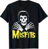 Misfits – Cross Hands Yellow Skull Black T-Shirt Mens Womens Tees Top