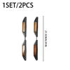 2x Bumper Crash Door Edge Guard Mouldings Reflector Sticker Anti Collision Decorative Car Door Scratch Protector Reflective