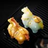 Color-Changing Horse Tea Pet: Resin Ornament for Creative Office and Tea Table Decor