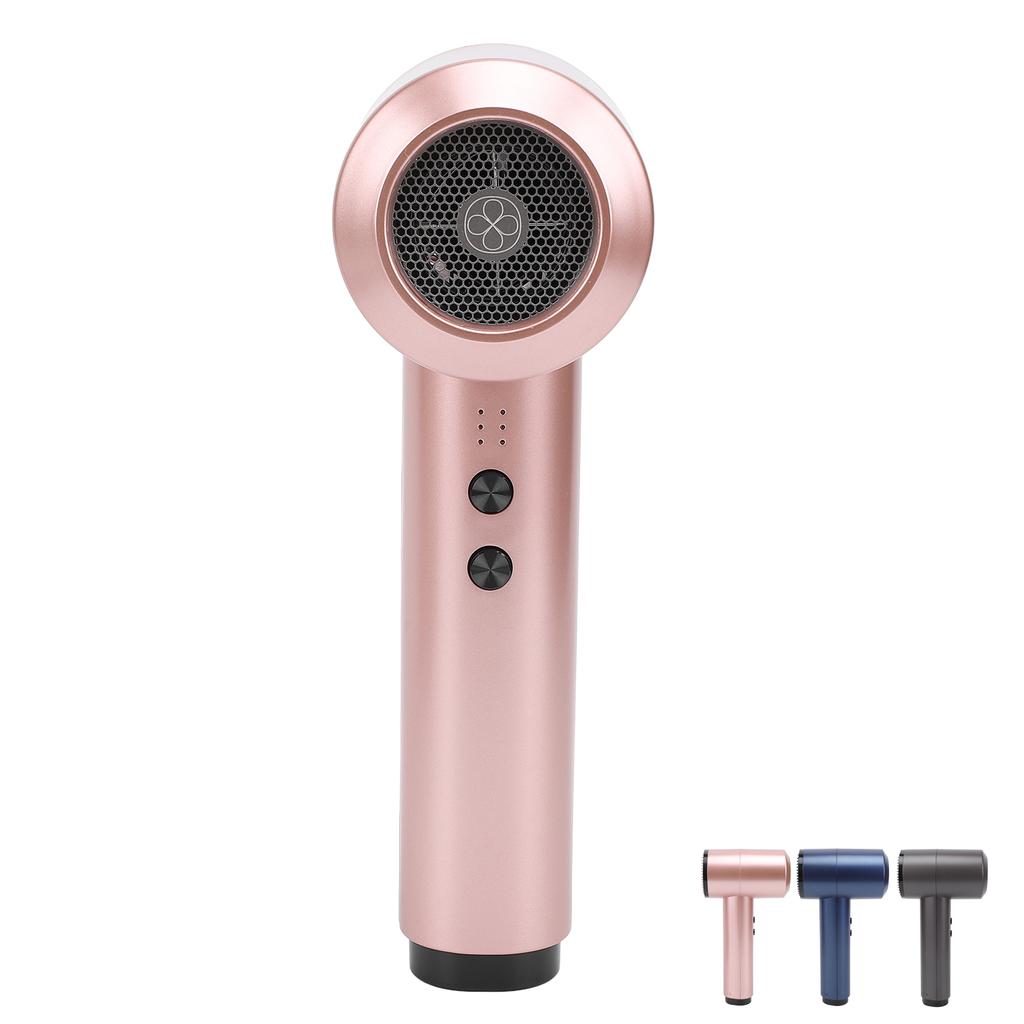 Rechargeable Cordless Hairdryer 5000mAh Batterry 6 Speed Adjustment Fast Drying Portable Travel Hair