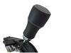 TricoloreExchange Delica Black Leather X Moon White S DIY Shift Knob Genuine Leather Wrapping Kit 1BK3M29B1B1V D5 3M-29