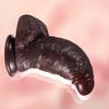 Black Extra-Thick,Ultra-Large Realistic Dildo – Extreme Girth,Strong Suction Cup,Lifelike Texture,Premium Silicone Adult Toy