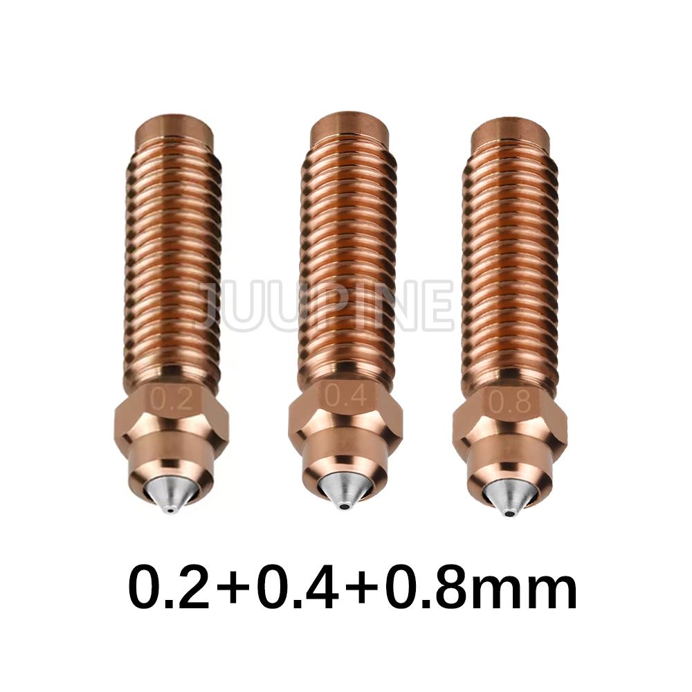 CC CC2 For Elegoo Centauri 0.2/0.4/0.6/0.8 Carbon Hotend Nozzle CC CC2 Chromium Zirconium Copper Bimetallic Nozzle3D Printer