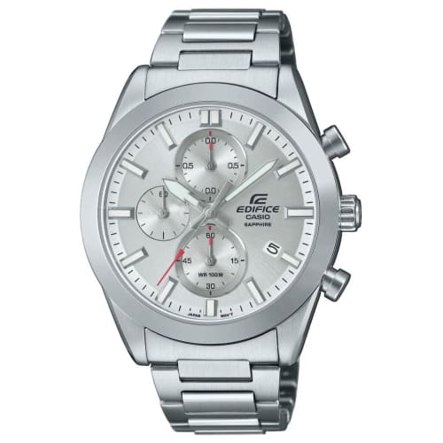 

Casio Analog EFB-710D-7AVUEF Silver, Silver, Modern